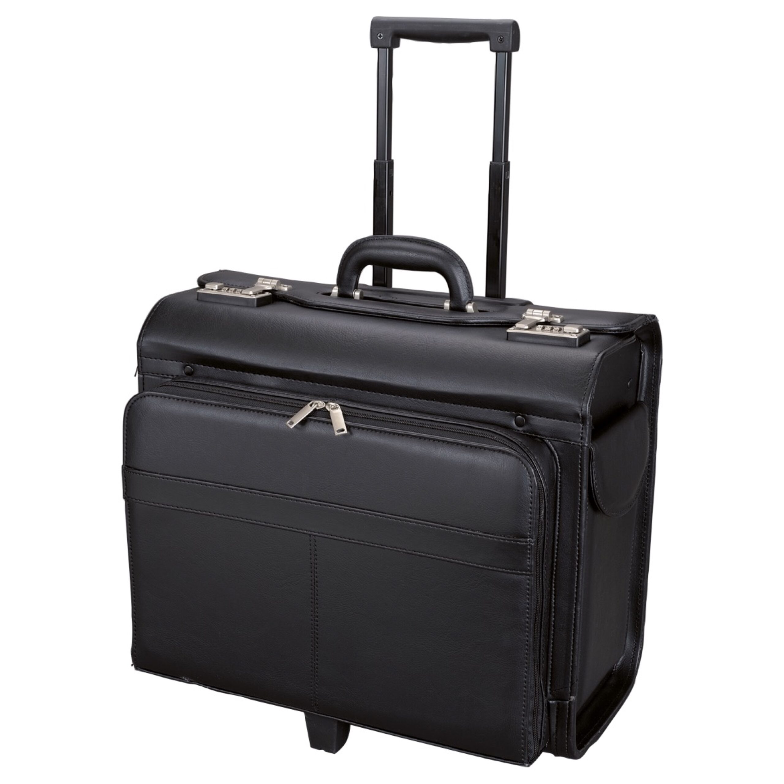 Alumaxx San Remo Pilotenkoffer schwarz 17 Zoll Laptopfach