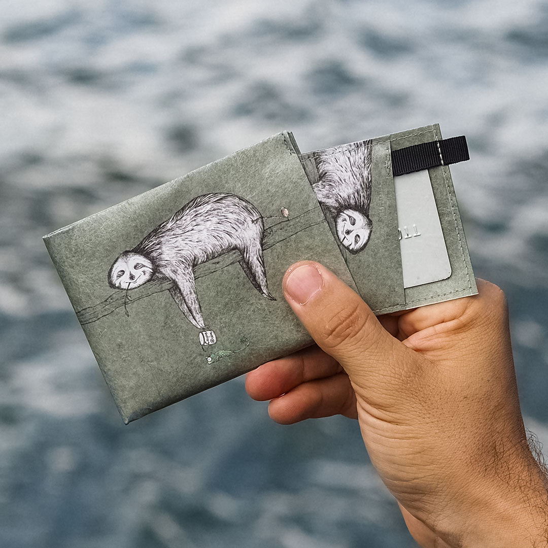 Paprcuts RFID PRO Wallet Faultier Portemonnaie mint RFID