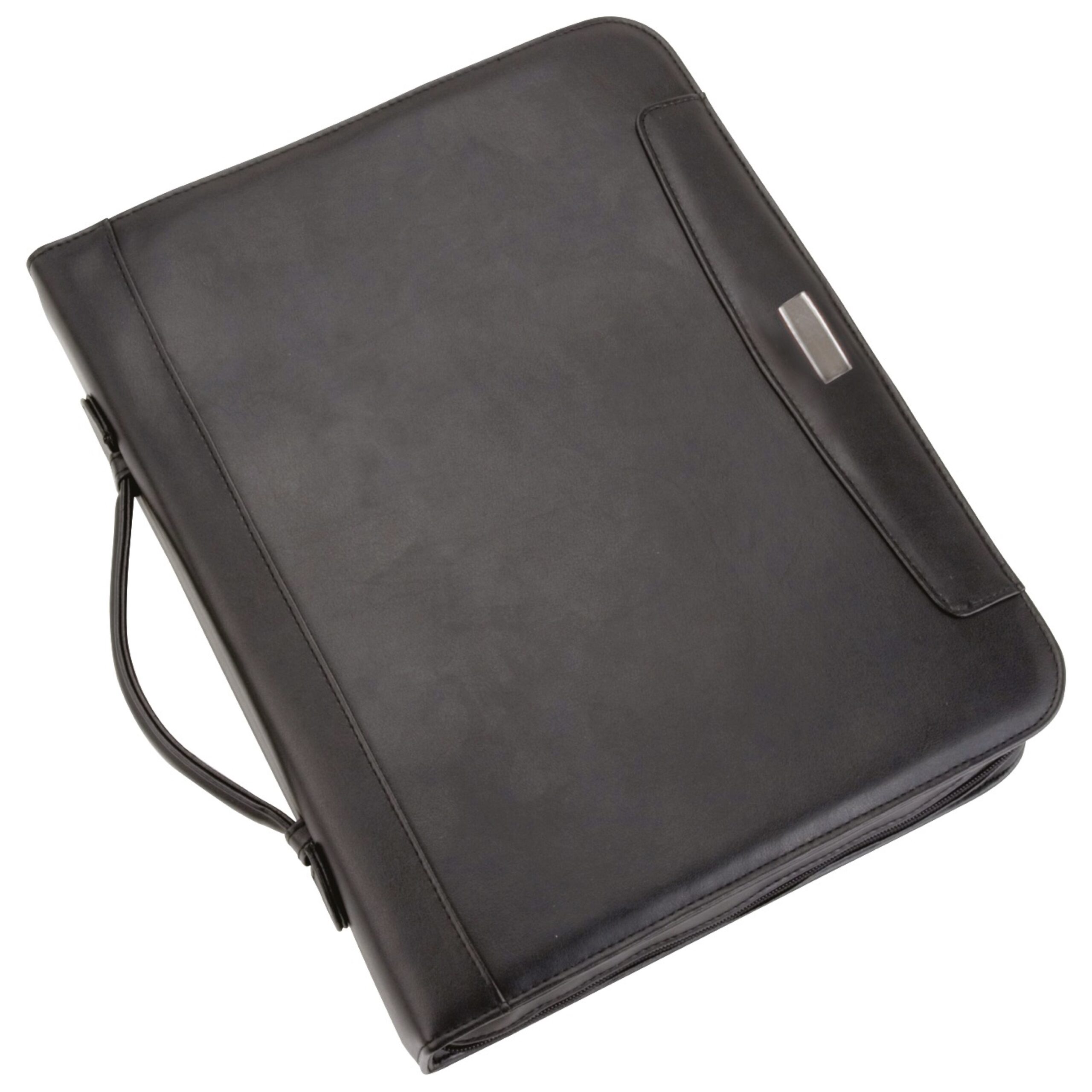 Alumaxx Porto Ringbuchmappe A4 schwarz mit Rechner