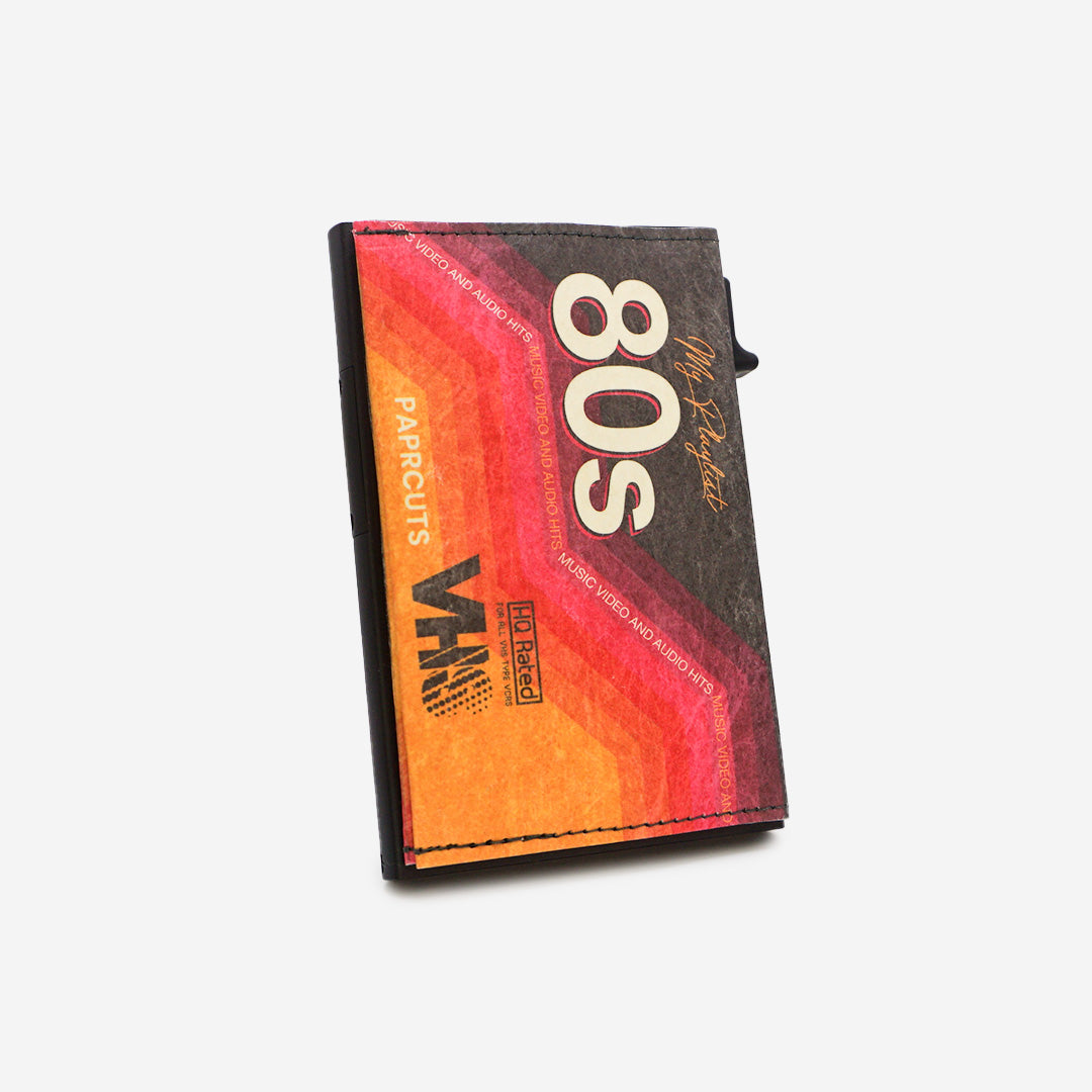 Paprcuts RFID Alu Kartenetui VHS Portemonnaie Retro RFID-Schutz