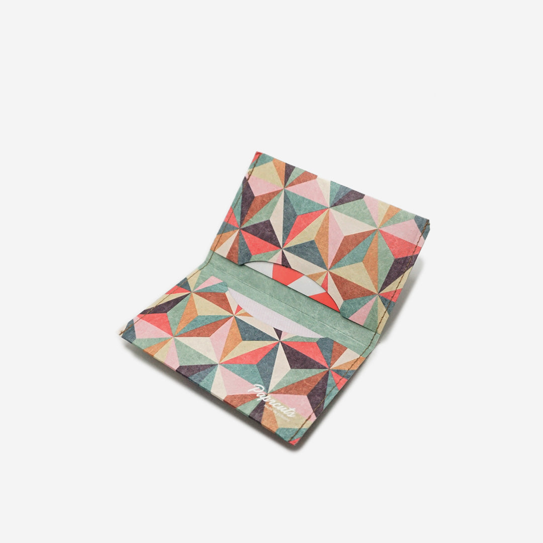 Paprcuts RFID Kartenhalter Abstract Retro Kartenetui bunt