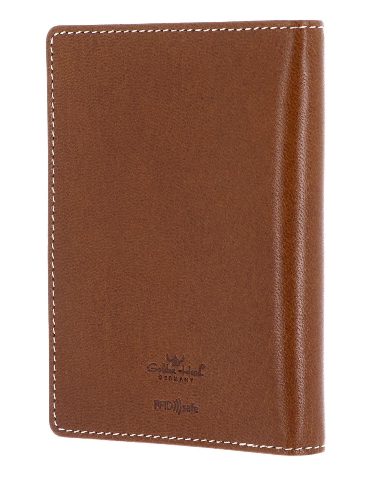 Golden Head Bari 4408 Ausweisetui Cognac Ziegenleder RFID