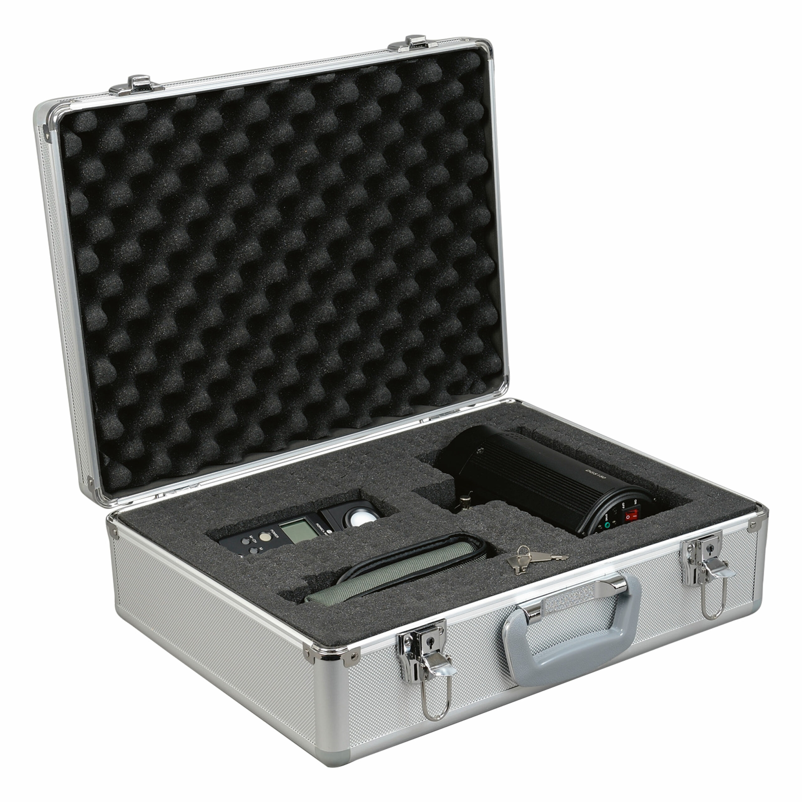 Alumaxx STRATOS II 45132 Multifunktions-Koffer silber Alu Schaum