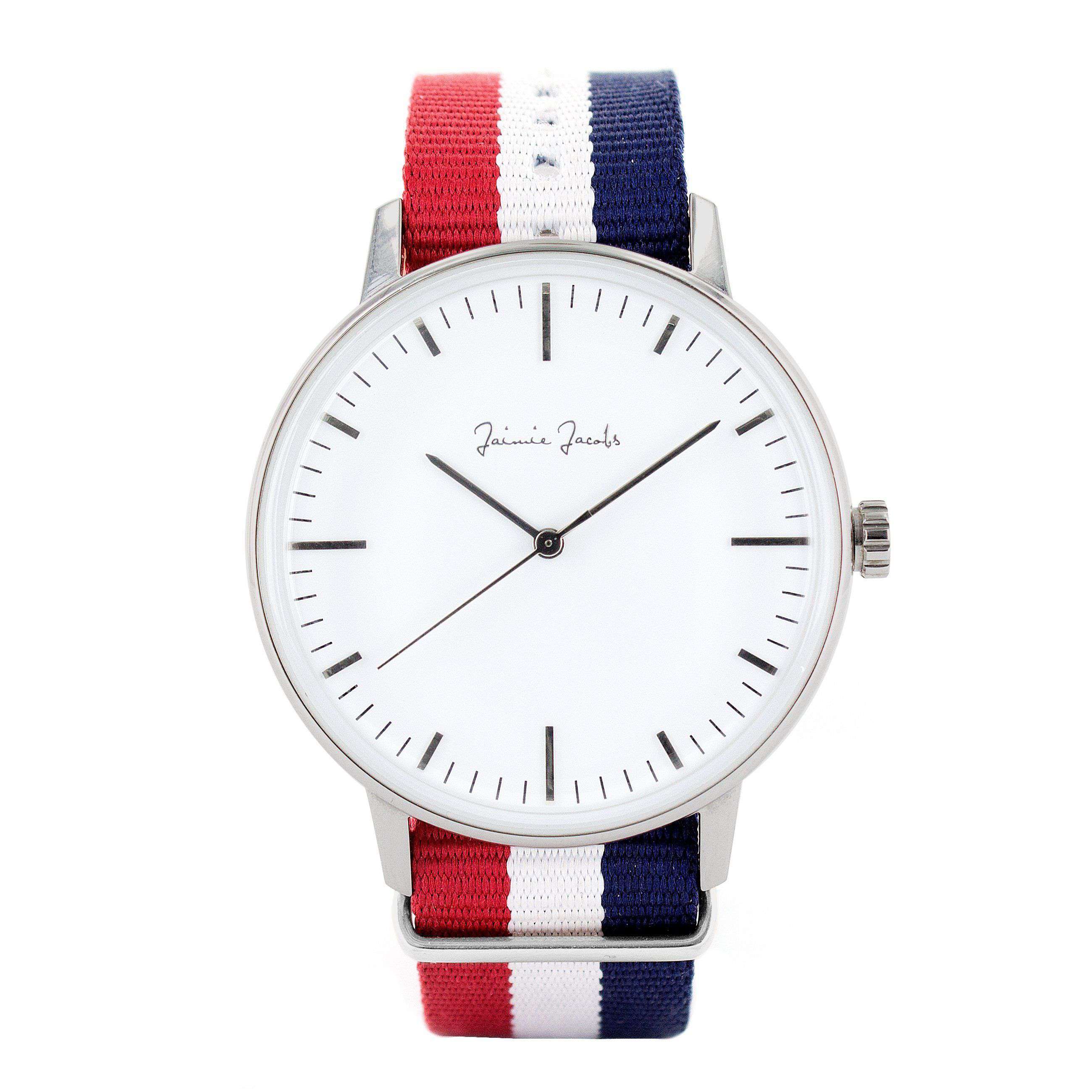 Jaimie Jacobs Watch Maxvorstadt Sunrise Uhr Silber 42mm