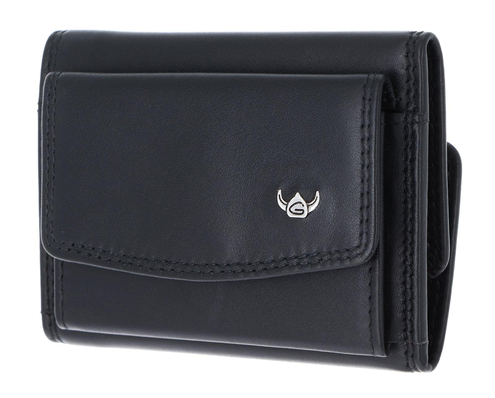 Golden Head Polo 1314 Geldbörse Schwarz RFID Nappa