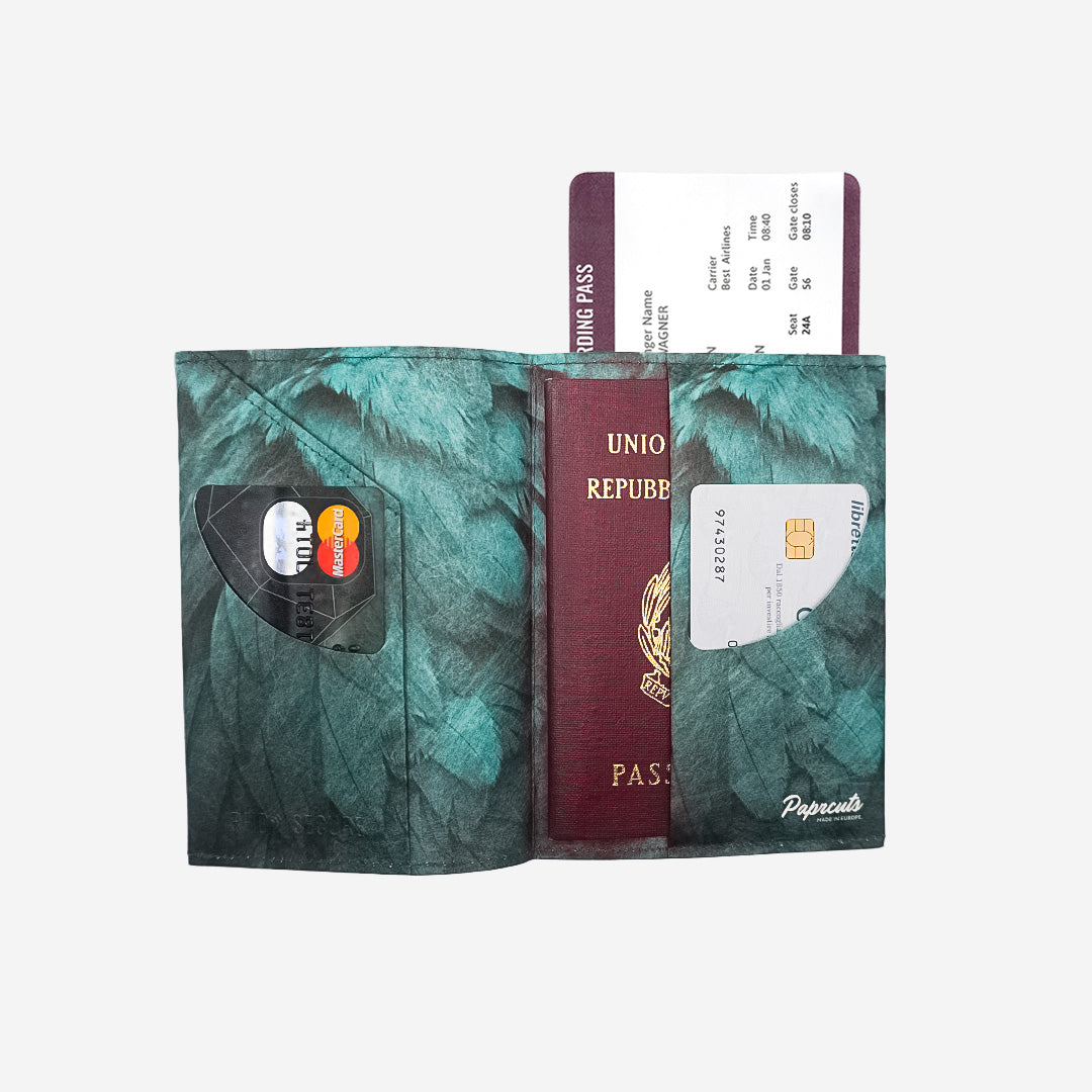 Paprcuts RFID Reisepasscover Ara Reisepasshülle schwarz RFID-Schutz