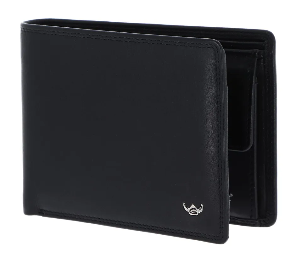 Golden Head Polo 1138 Scheintasche Geldbörse Schwarz RFID