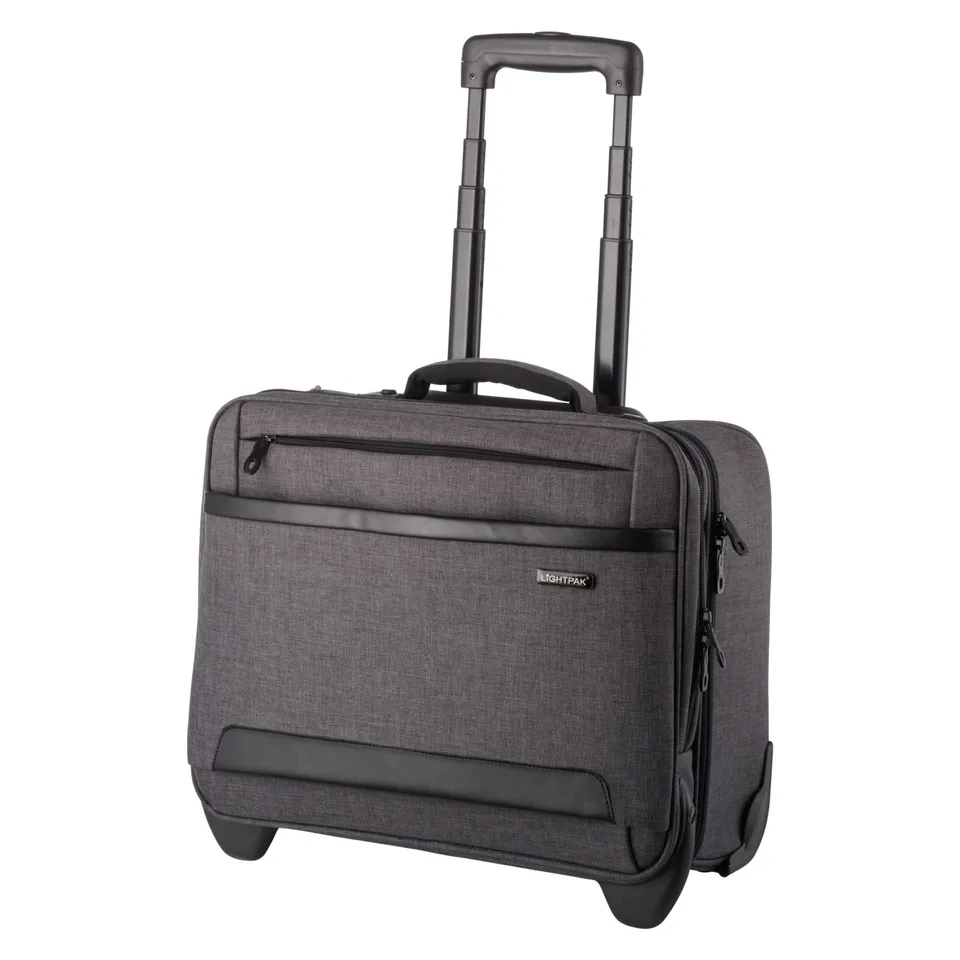 Alumaxx Business Laptop Trolley ARKON 15 Zoll grau Polyester