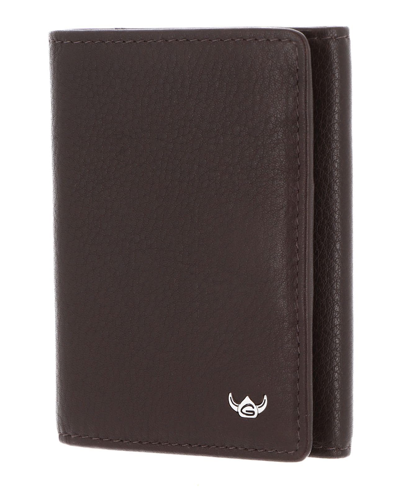 Golden Head Capri 1012 Kartenetui Blau RFID Rindsleder