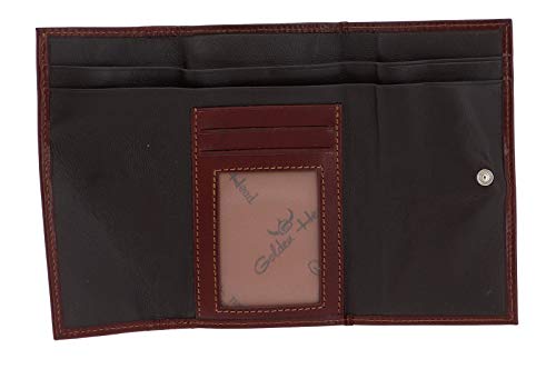 Golden Head Colorado Bügelbörse 14 cm Tabacco Rindsleder Münzfach