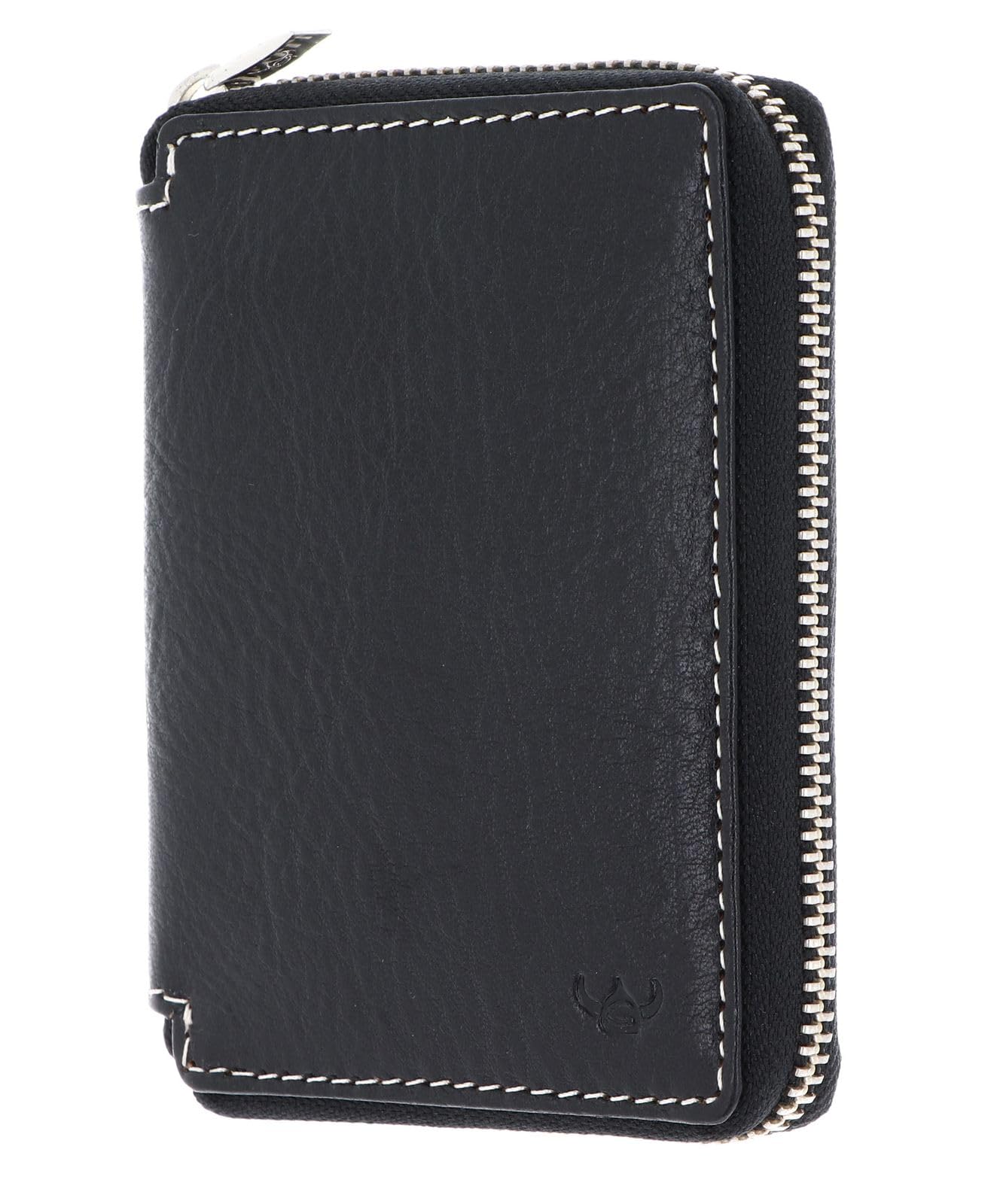 Golden Head Montana Reißverschluss-Börse 12 cm schwarz Herren