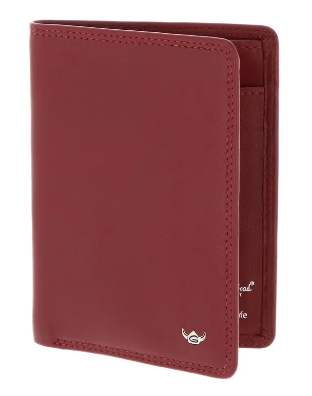 Golden Head Polo RFID Ausweisetui 4481 Rot Rindleder