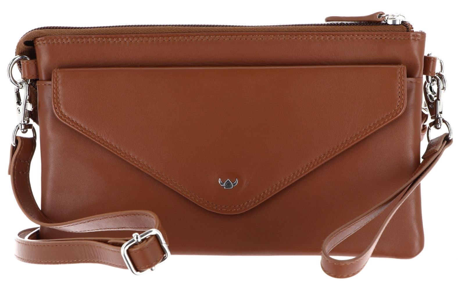 Golden Head Polo 8216 Mini-Tasche Schwarz Rindsleder RFID