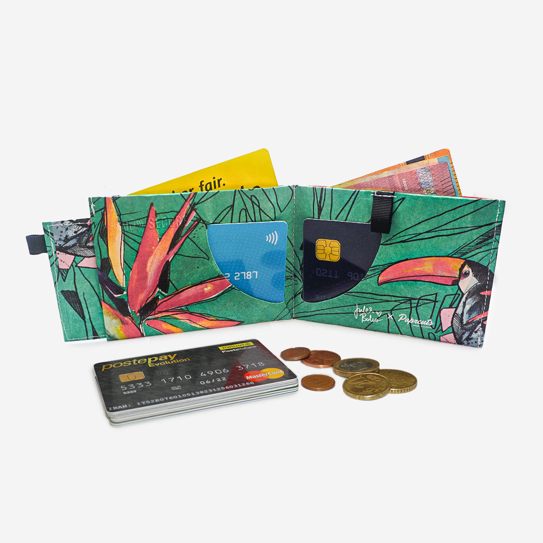 Paprcuts RFID PRO Wallet Vivid Tucano Portemonnaie RFID-Schutz