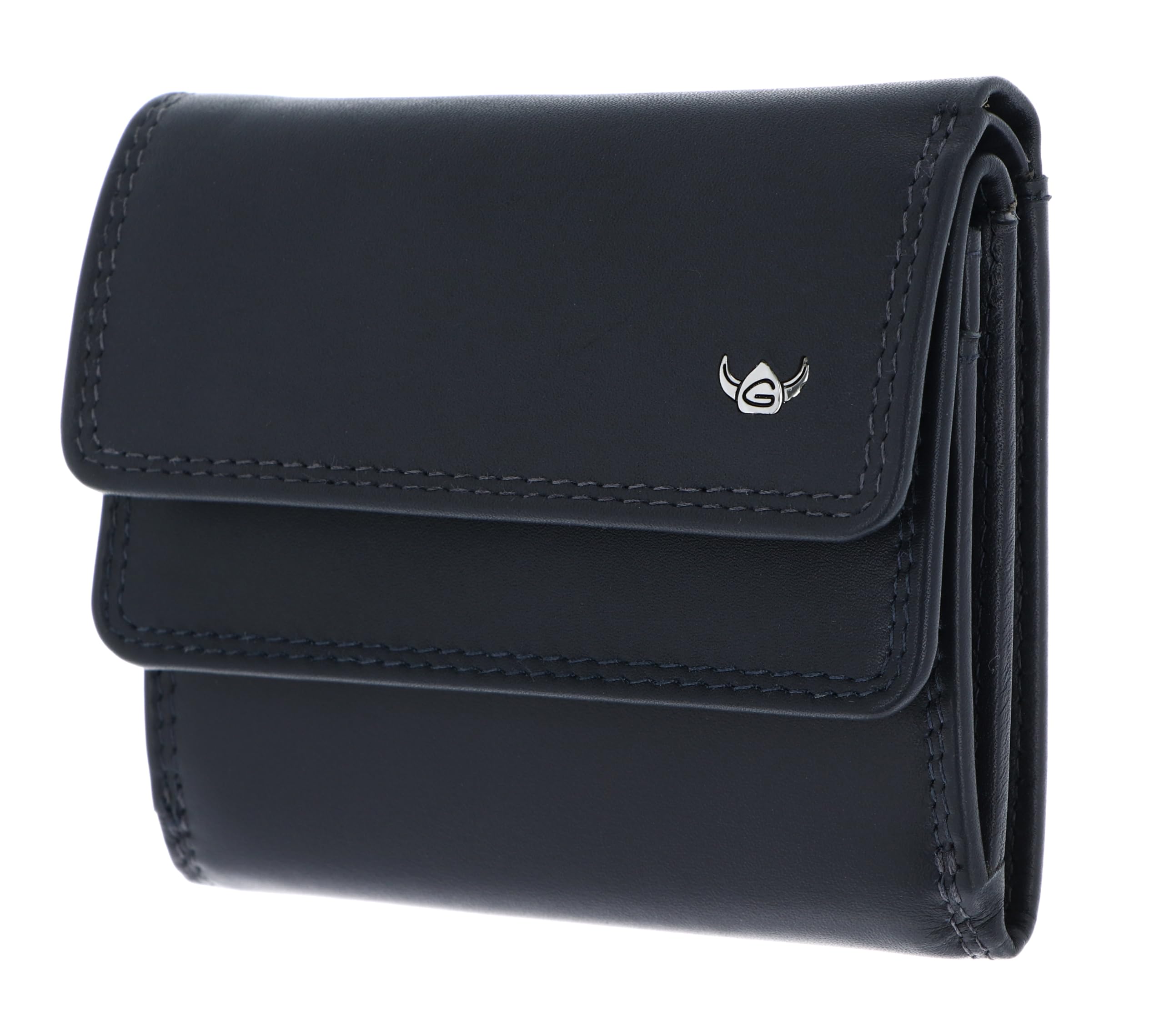 Golden Head Polo 1176 Geldbörse Marineblau RFID Rindleder