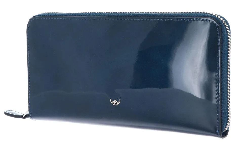 Golden Head Carrara 2822 Damenbörse Blau RFID 14 Karten