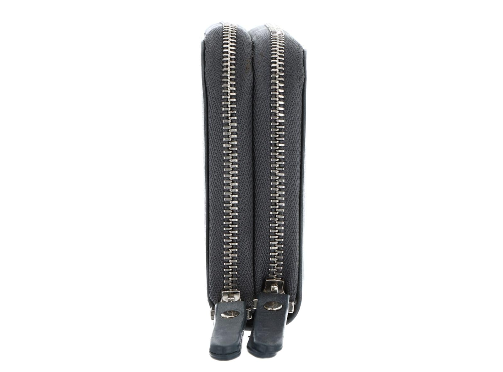 Golden Head Garda Doppel-RV-Börse 11 cm hellgrau Rindsleder