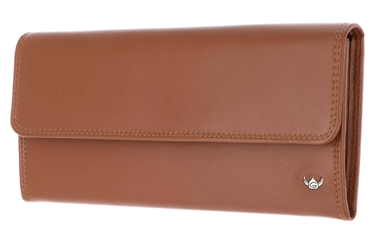 Golden Head Polo 2828 Damenbörse Cognac Rindsleder RFID