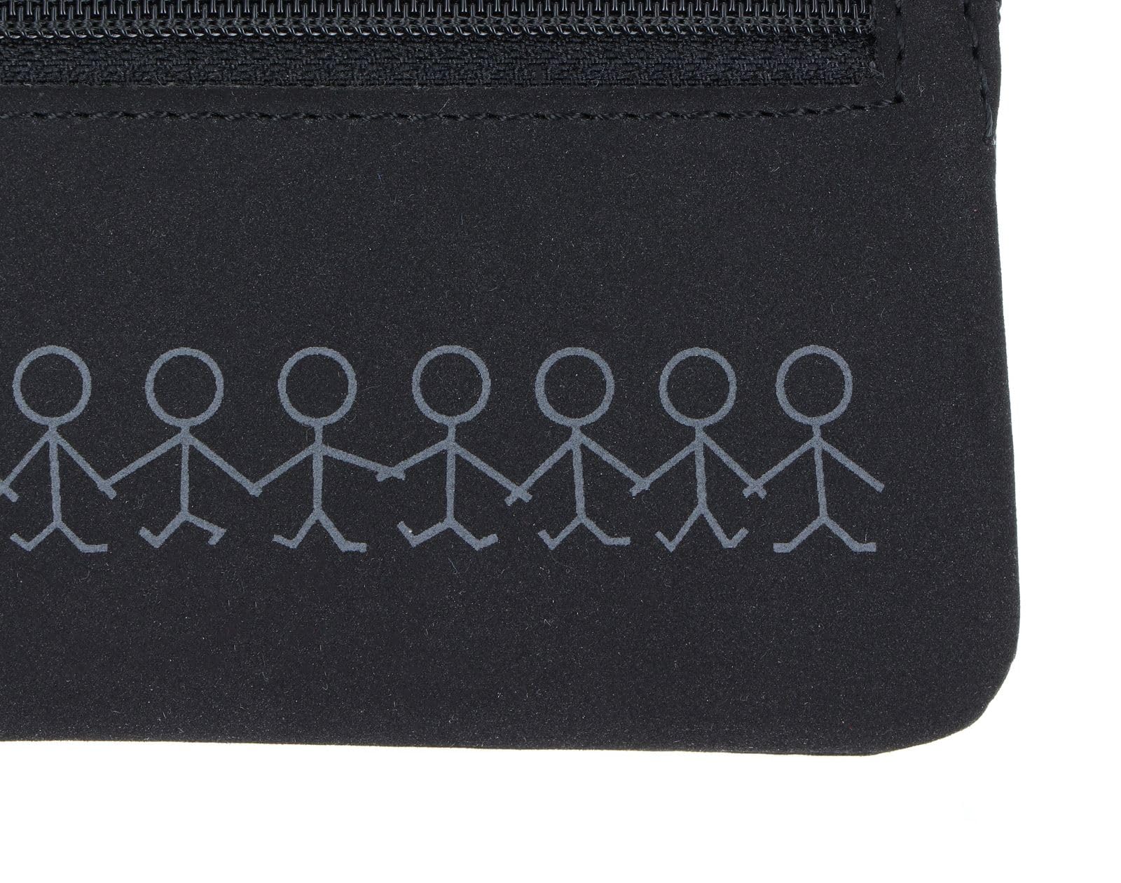 oxmox New Cryptan Keyholder Schlüsselmäppchen Jumping Jack Grey Black