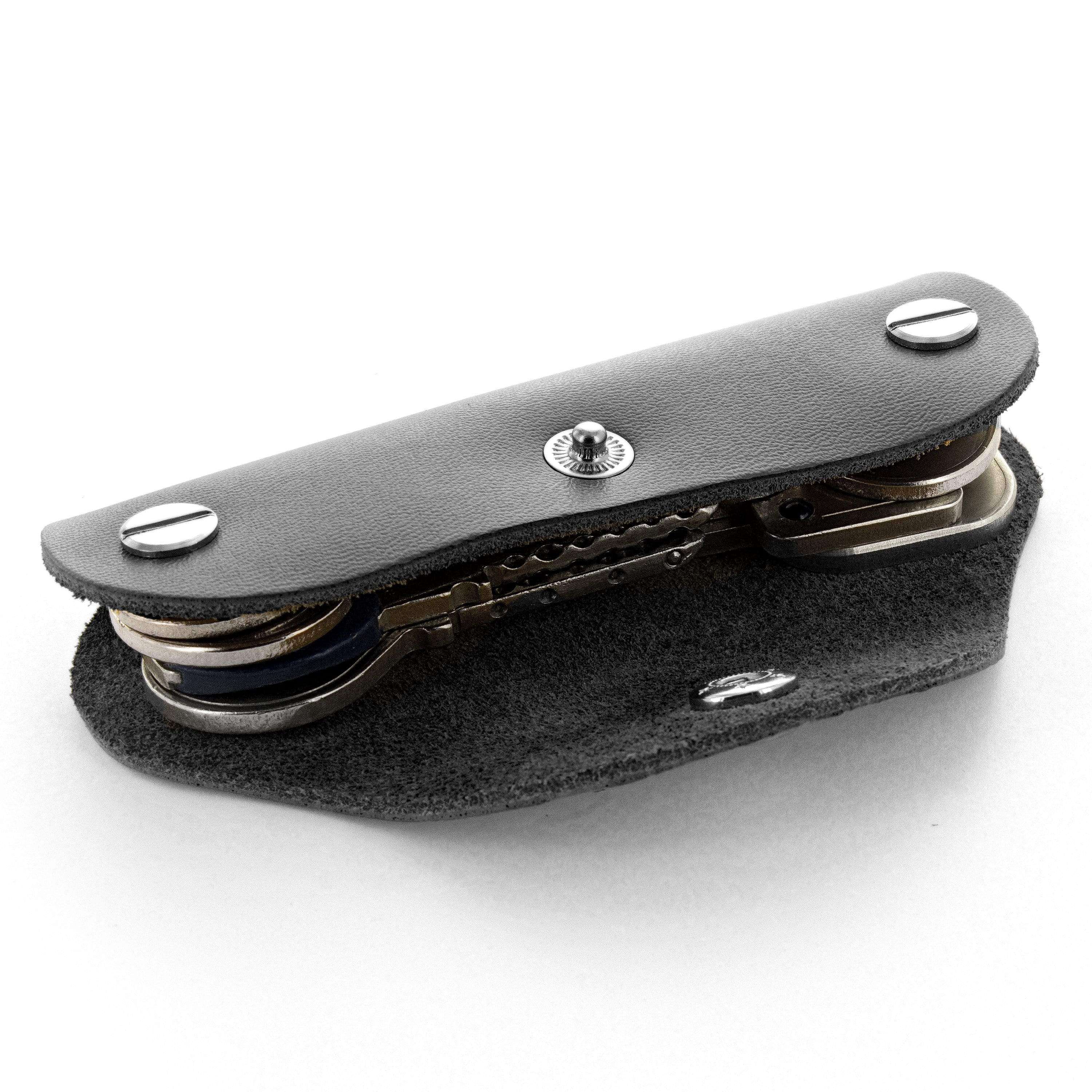 Jaimie Jacobs Key Boy Schlüssel Organizer Leder Black 12 Schl.