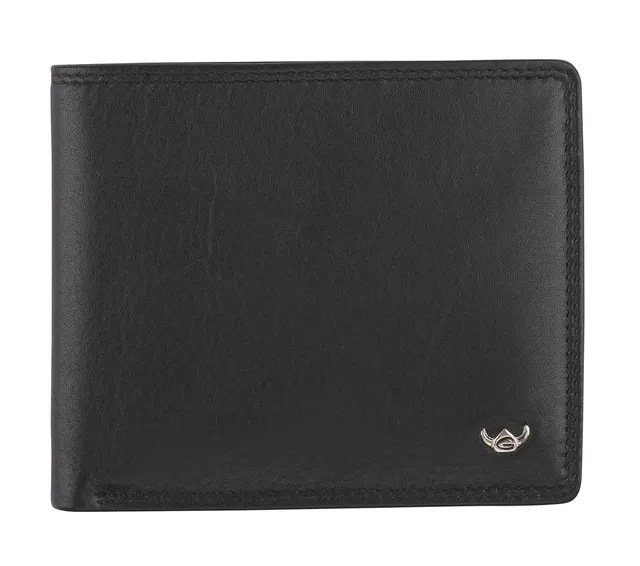 Golden Head Colorado Scheintasche 11 cm schwarz Querformat Leder