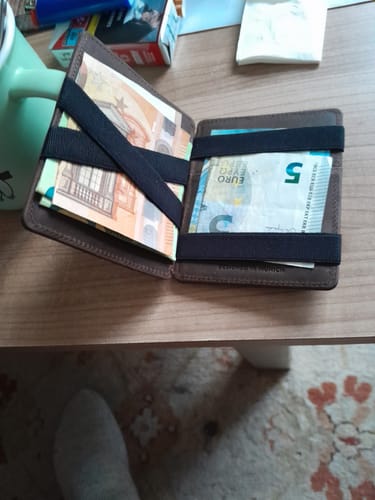 Jaimie Jacobs Flap Boy Slim Geldbörse Vegan Black RFID