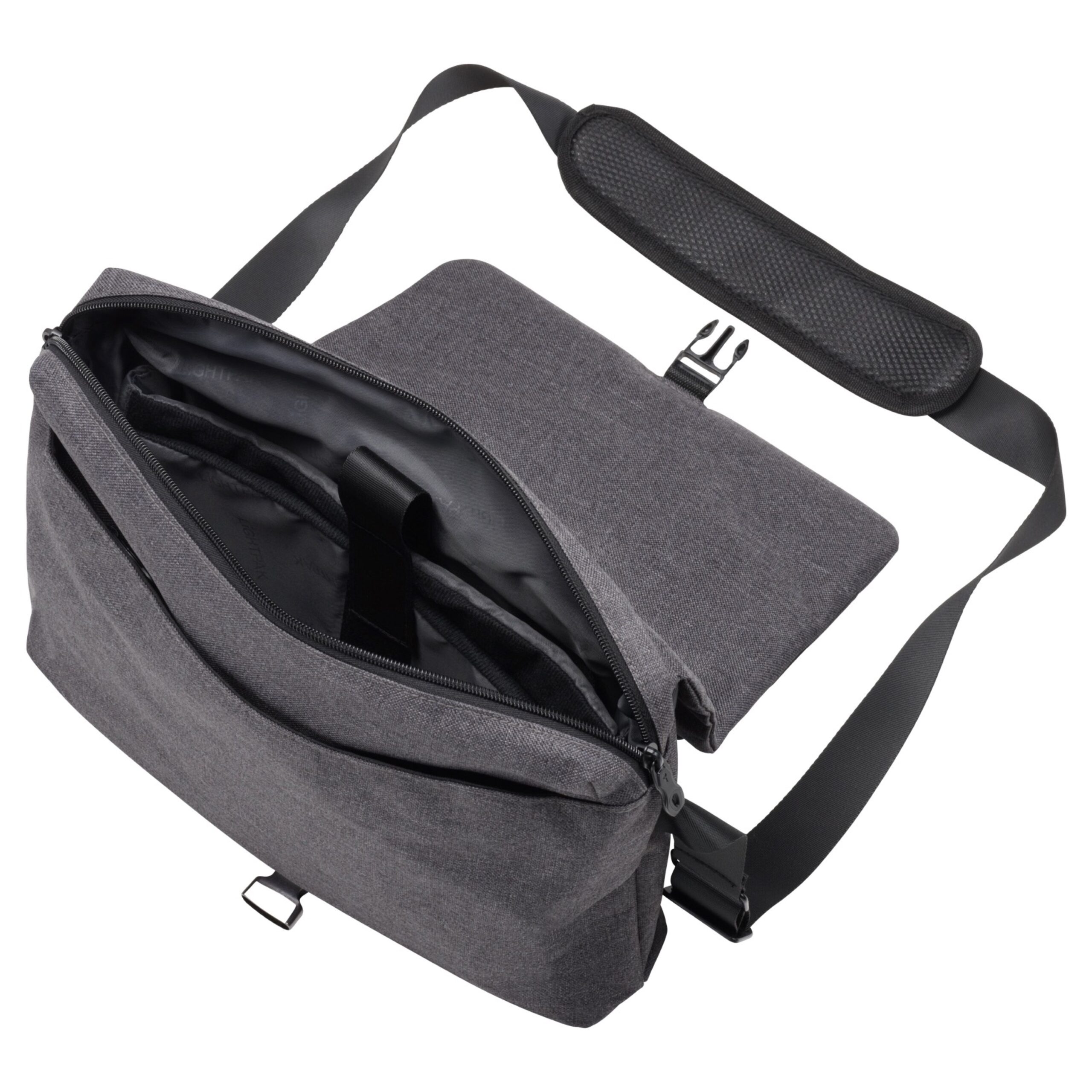 Alumaxx Walker Umhängetasche grau Polyester Laptop