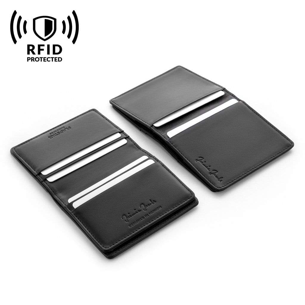 Jaimie Jacobs Flapstar Geldbörse Saffiano Brown RFID