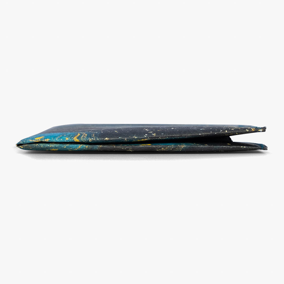 Paprcuts RFID Wallet Saphire Marble Portemonnaie schwarz