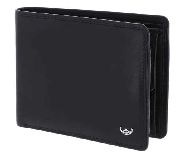 Golden Head Polo 1138 Geldbörse Schwarz RFID Münzfach