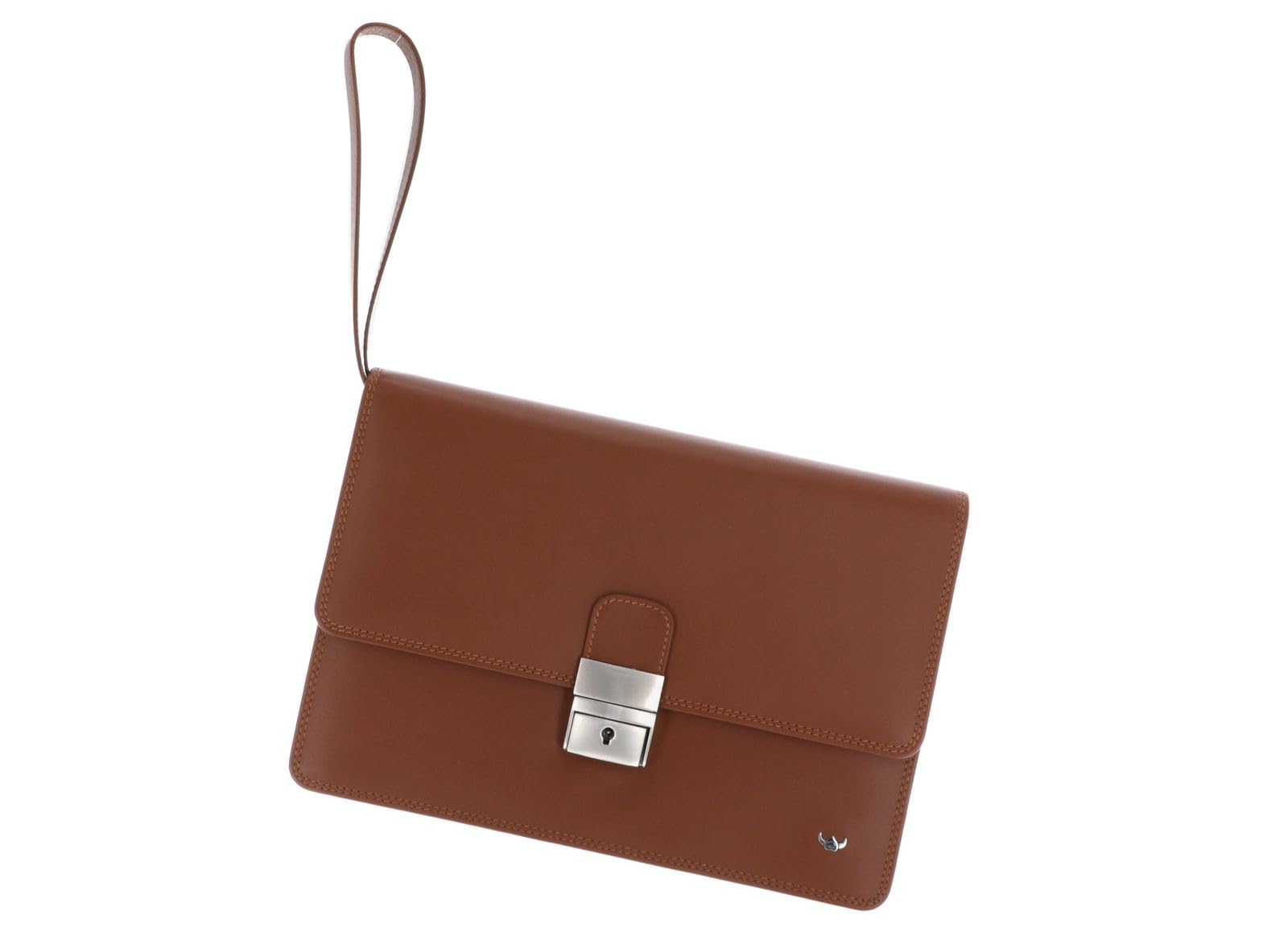 Golden Head Polo 8215 Handgelenktasche Cognac Rindleder