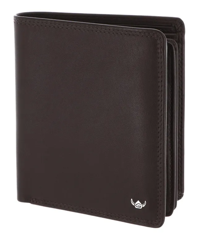 Golden Head Polo 1231 Geldbörse Leder Dunkelbraun RFID 21 Karten