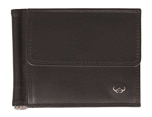 Golden Head Polo Clip-Scheintasche Geldbörse Schwarz 11 cm