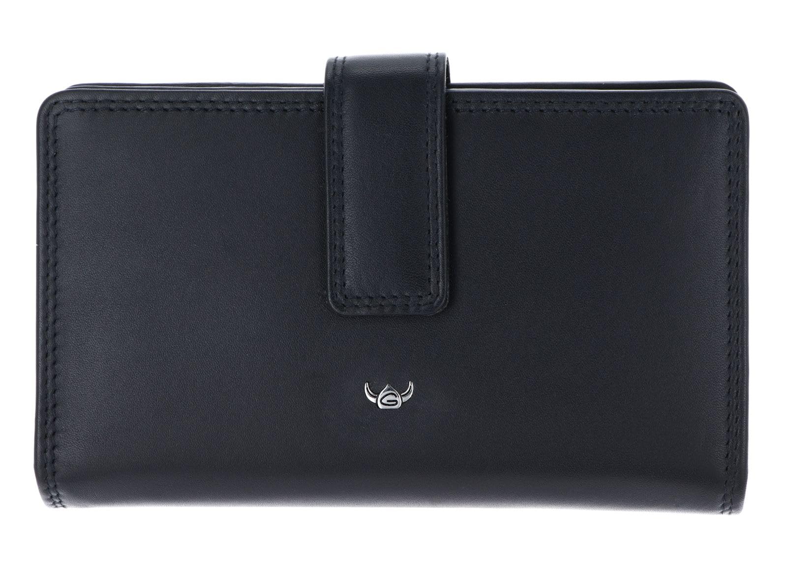Golden Head Polo 2800 Damenbörse Schwarz RFID Leder