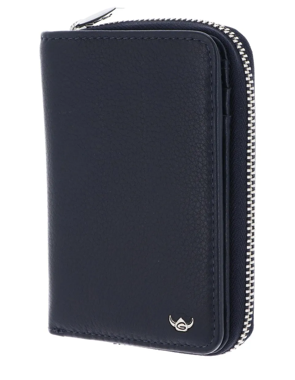 Golden Head Capri 3317 Geldbörse Blau RFID Nappa-Rindleder
