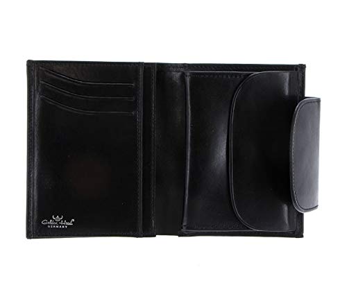 Golden Head Colorado Classic Kombischeintasche 11 cm Schwarz Leder