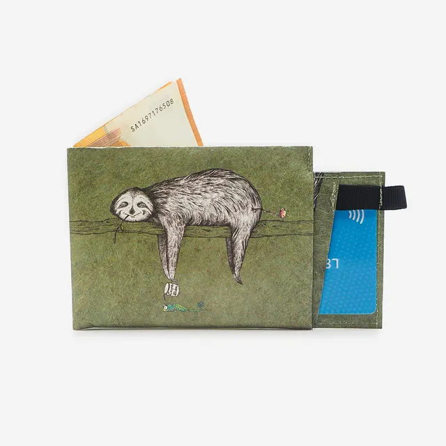 Paprcuts RFID PRO Wallet Faultier Portemonnaie mint RFID