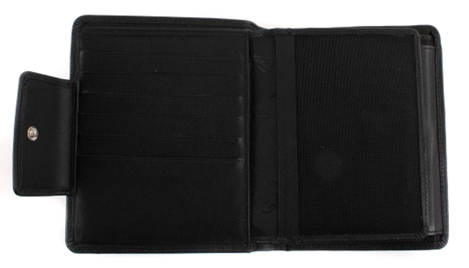 Golden Head Polo Geldbörse II 10 cm Schwarz Hochformat