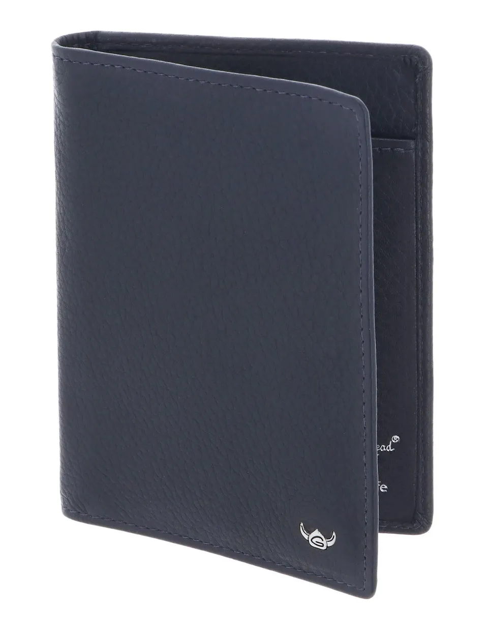 Golden Head Capri 4480 Ausweisetui Blau RFID Nappa