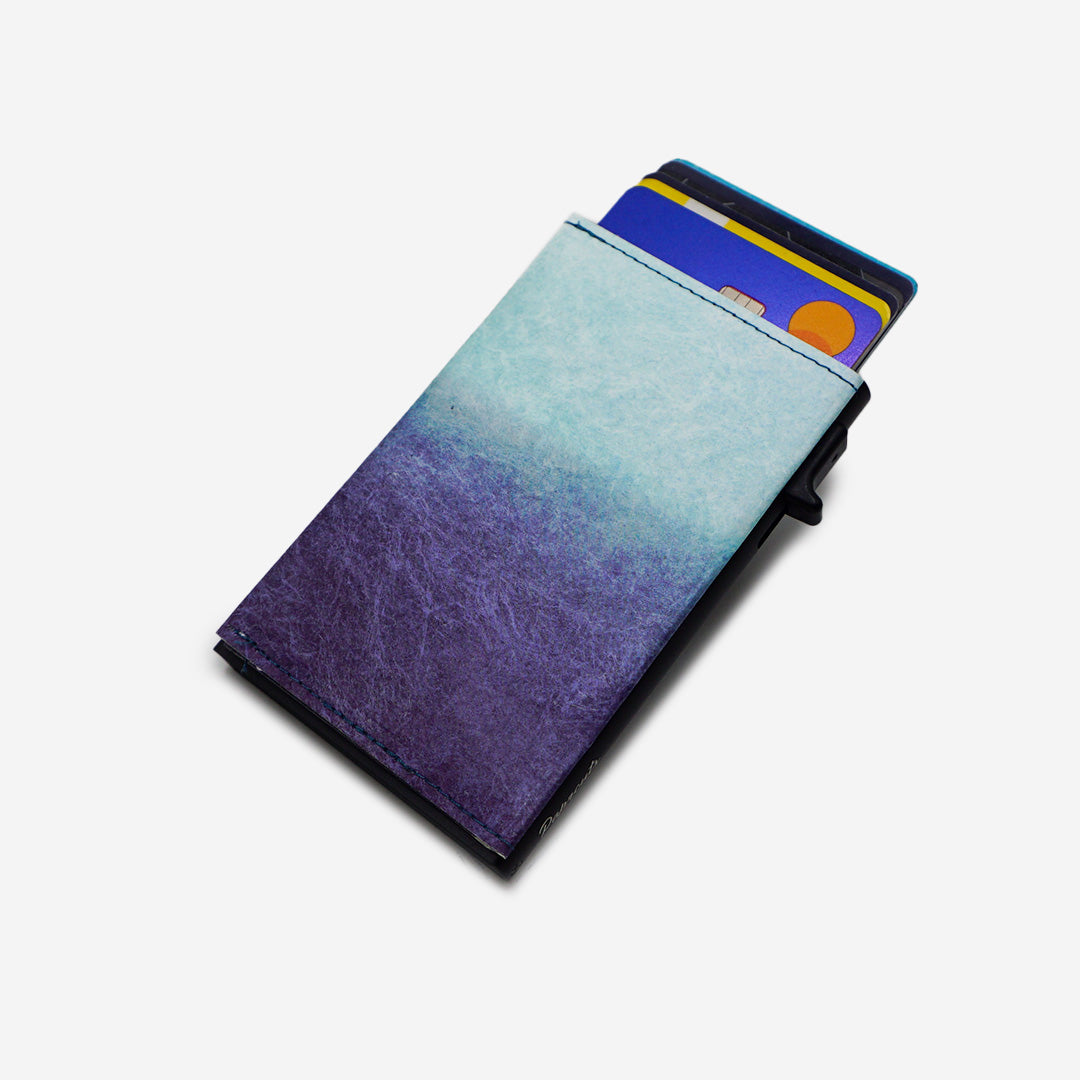 Paprcuts RFID Alu Kartenetui Blue Lagoon Tyvek