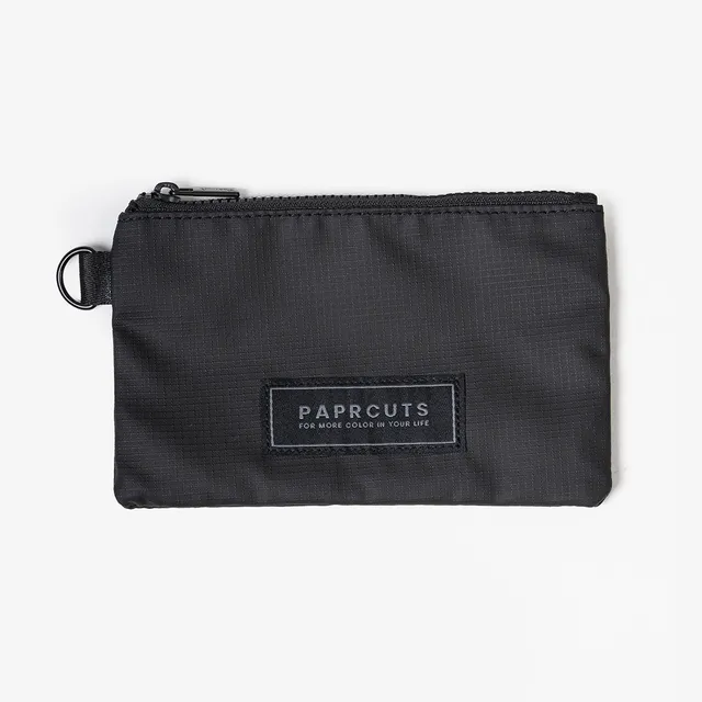 Paprcuts Oslo Organizer Pouch Black Ripstop