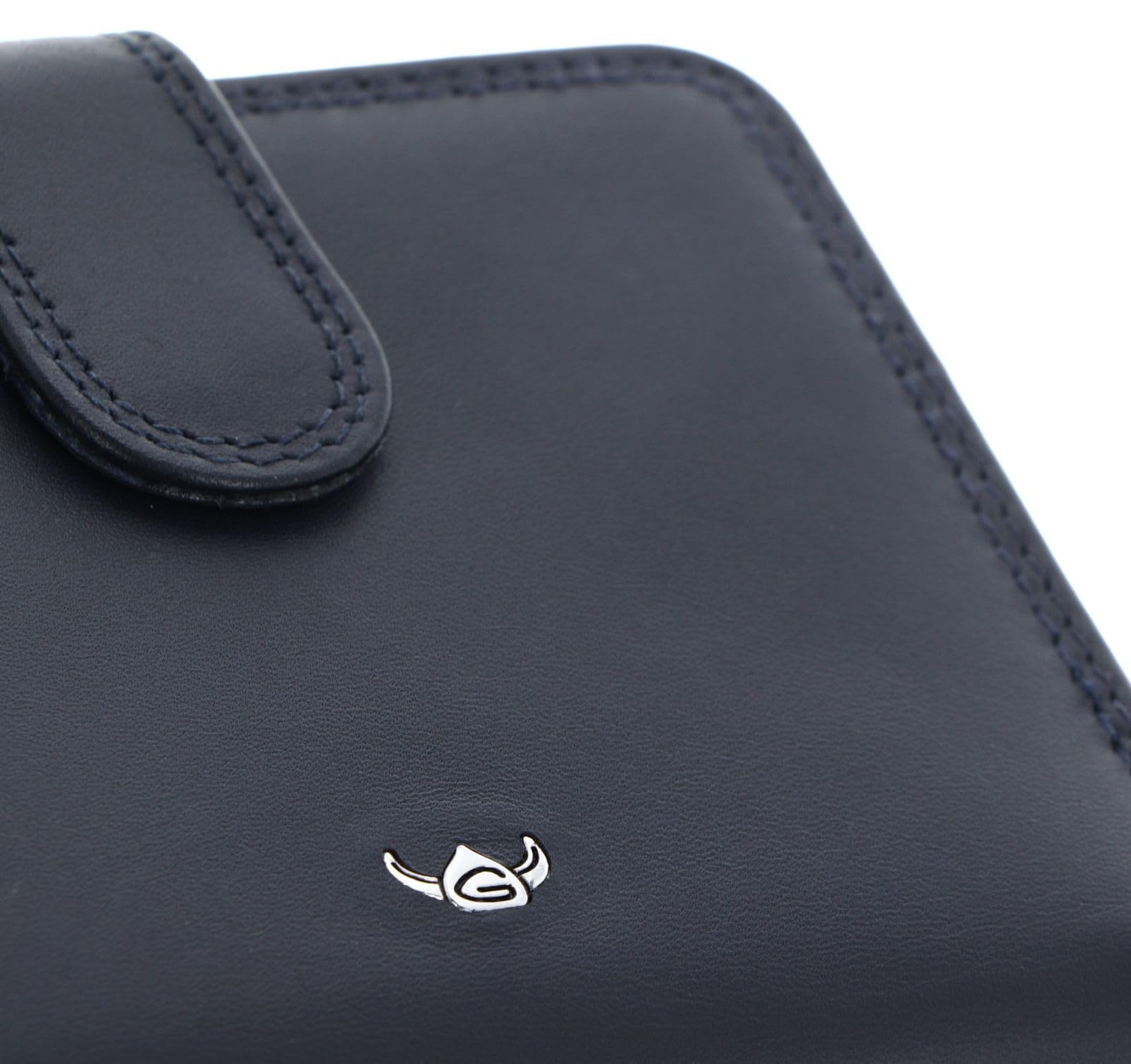 Golden Head Polo 1006 Geldbörse Marineblau Riegel RFID