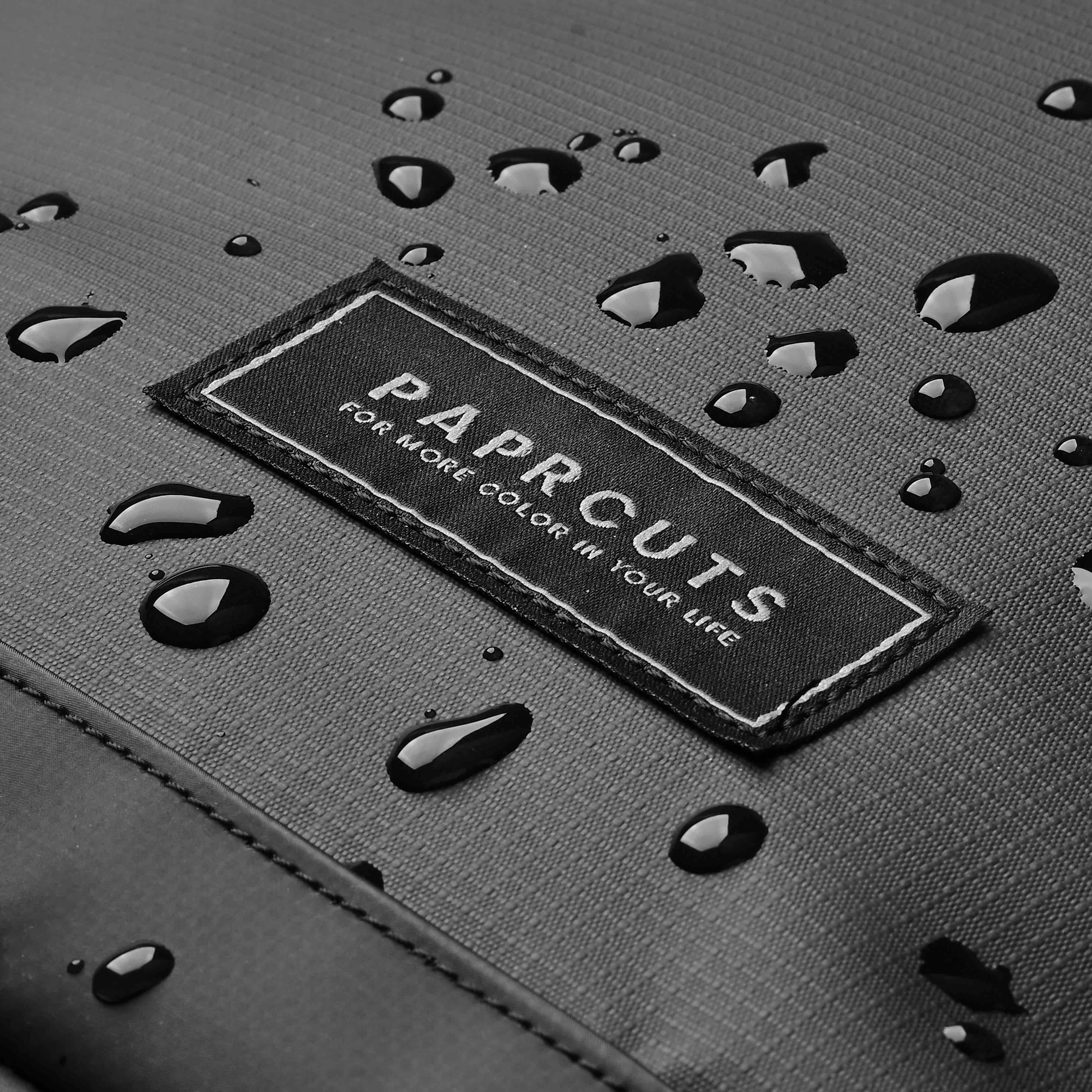 Paprcuts Berlin Rucksack Black Ripstop 14L Laptop