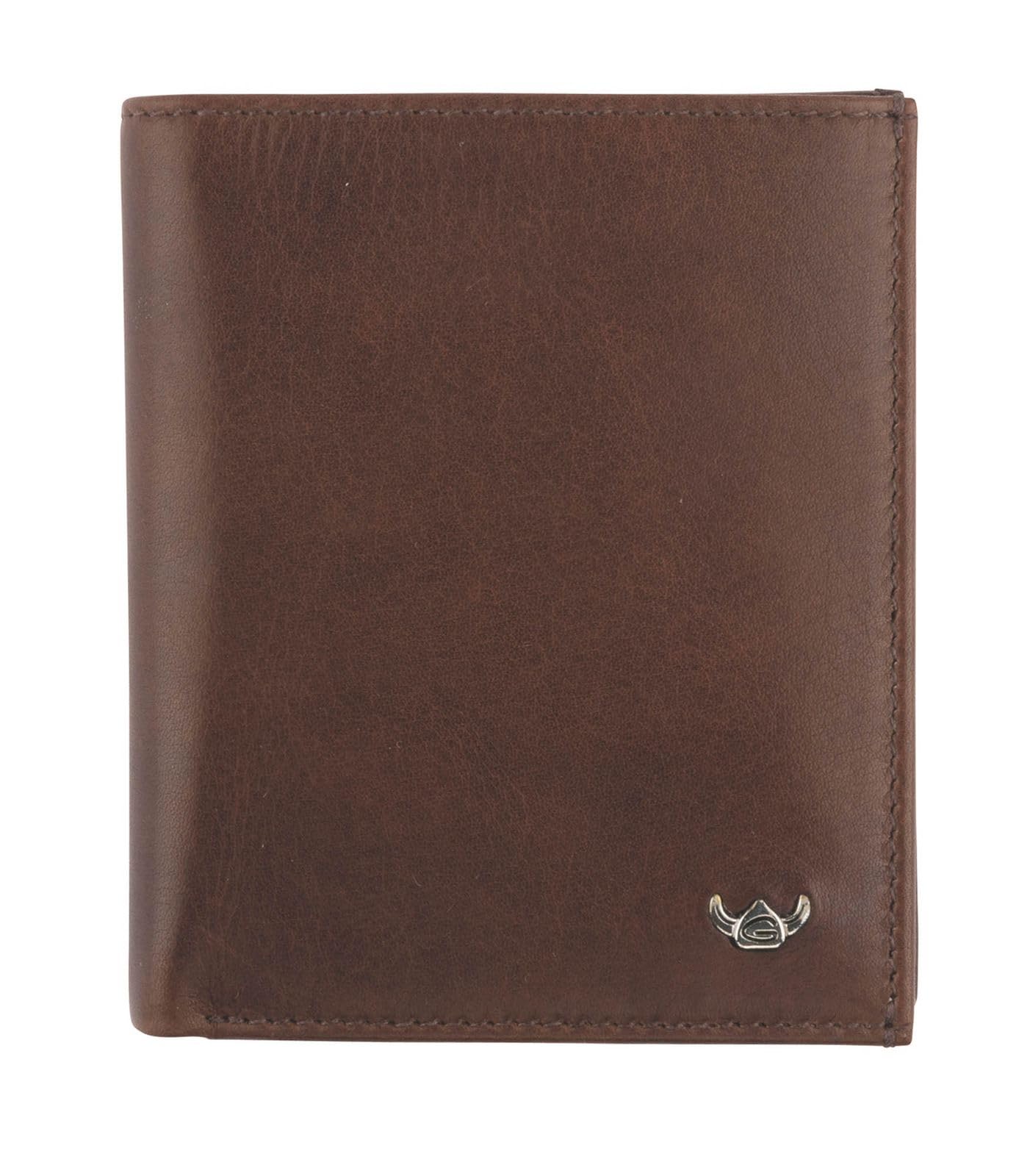 Golden Head Como Kombischeintasche 10 cm braun Leder