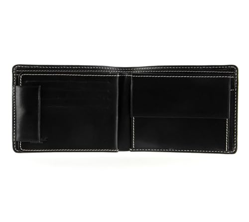 Golden Head Montana Geldbörse schwarz 8 Karten Querformat