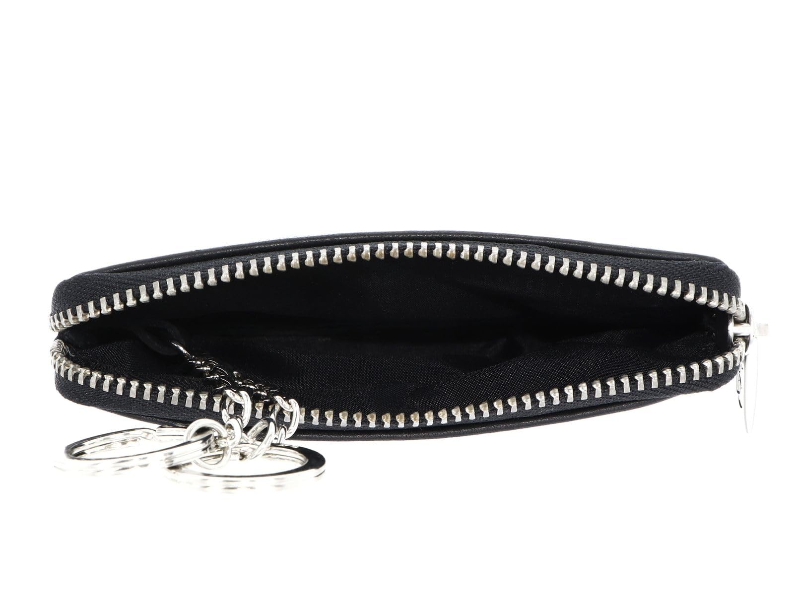 Golden Head Capri Zipped Key Case Schlüsselmäppchen Schwarz Leder