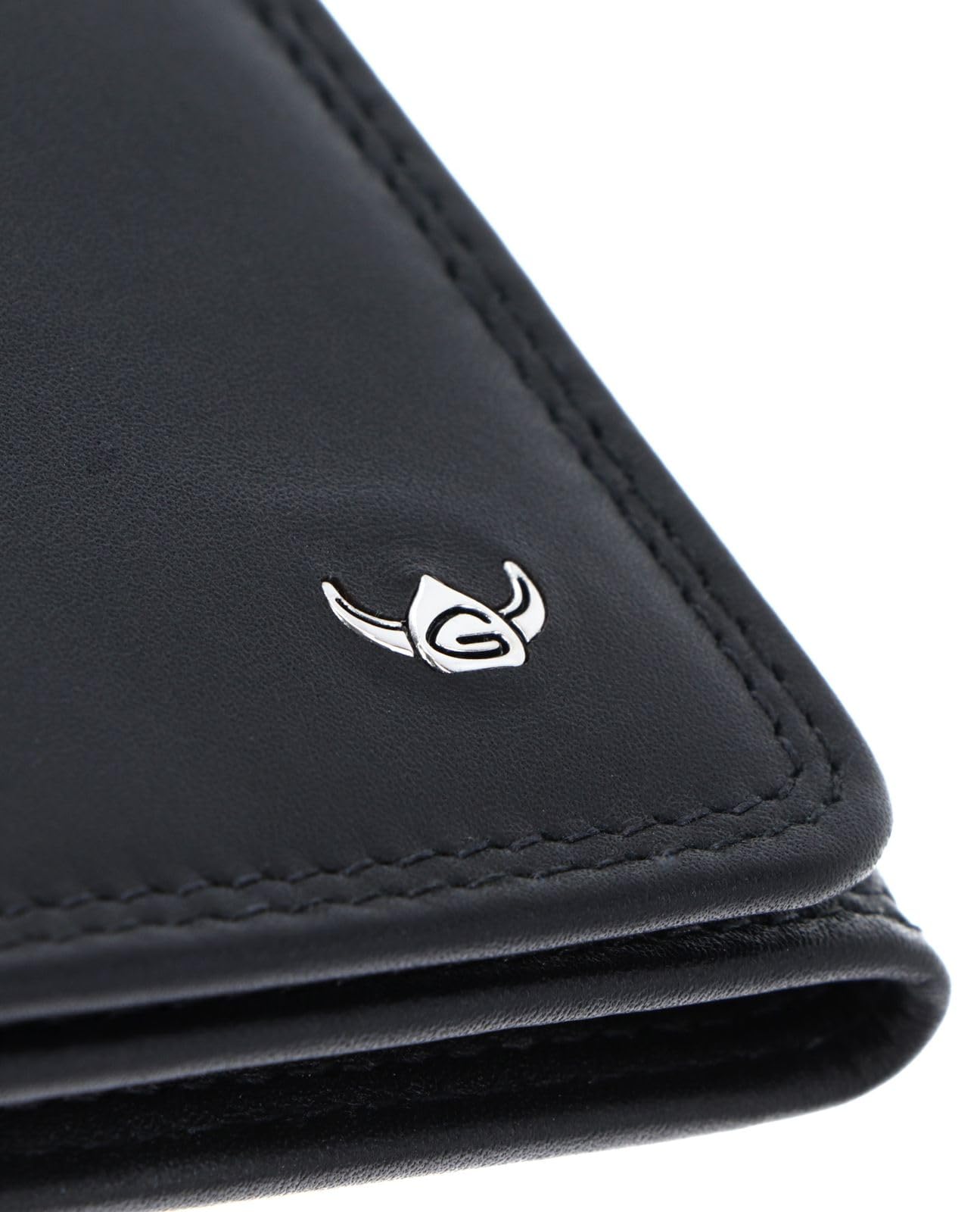 Golden Head Polo 1012 Kartenetui Schwarz RFID Leder