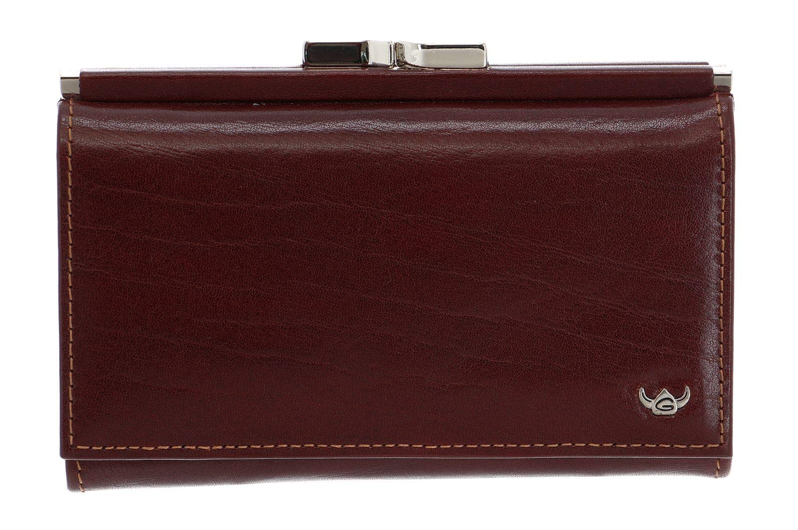 Golden Head Colorado Bügelbörse 14 cm Tabacco Rindsleder Münzfach