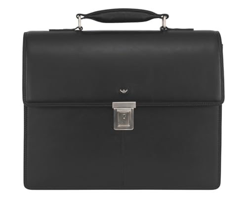 Golden Head Polo Business Bag Aktentasche schwarz Leder Laptop