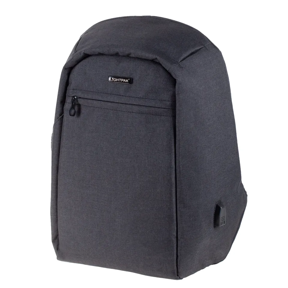 Alumaxx Safebag Rucksack Laptop 15 Zoll Anthrazit USB